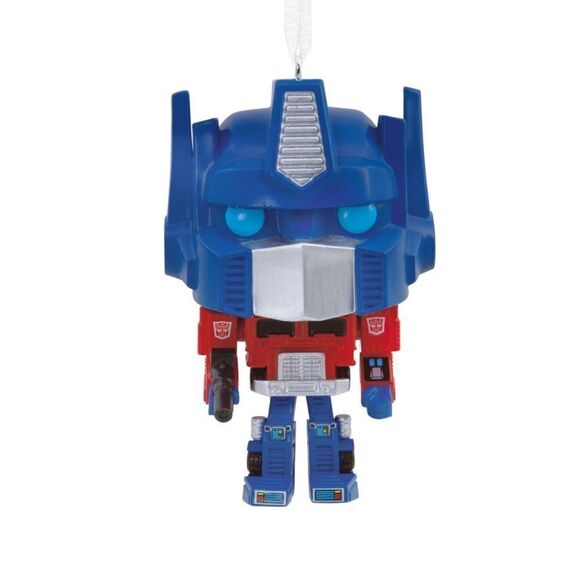 Hallmark Transformers Optimus Prime Funko POP Ornament NWT - Picture 2 of 12